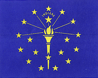 State of Indiana Flag
