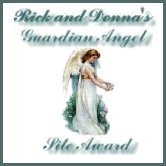 Rick and Donna's Guardian Angel Site Award