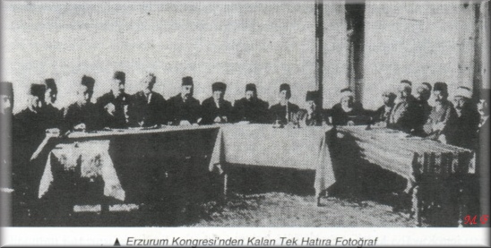 Erzurum Kongresindenn Kalan Tek Foto�raf