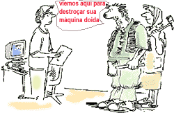 Neo-luddistas em a��o!