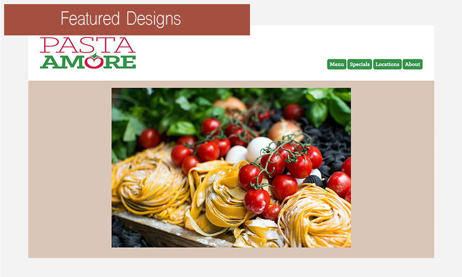 Pasta Amore website