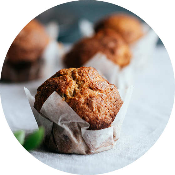 Muffin in a Parchment Cup
