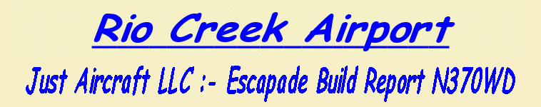 Escapade Build Report