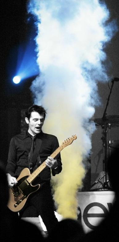 I love the fog... But Bryan's looking creepy here... way too white!