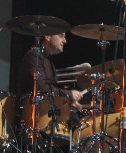 A recent shot of Duncan playin' the drums