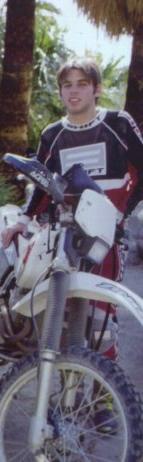 More-recent Jeff, with his bigger bike!