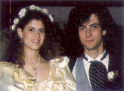 Jody and Erika on their wedding day