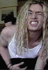 ---- and making funny faces for the camera!