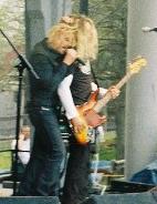 Peter seems to love doing that with Phil's hair!