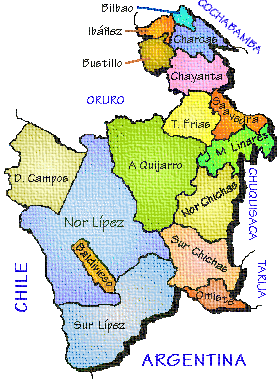 ::..  Mapa de Potos�  ..::