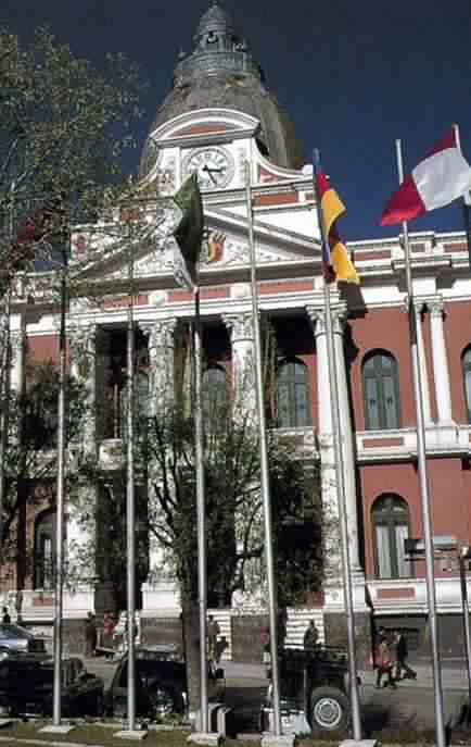 Congreso Nacional. La Paz - Palacio Quemado -