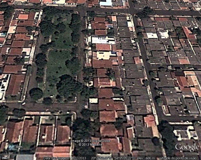 ::..  Plaza Bolivia - Foto del Satelite  ..::