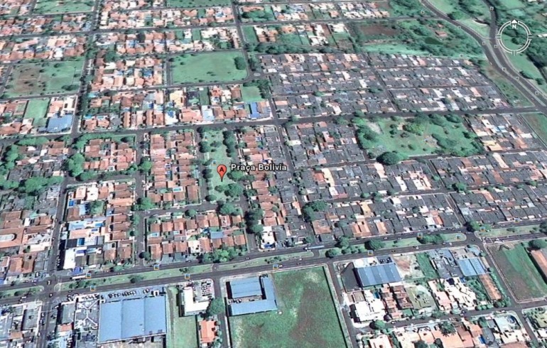 ::..  Plaza Bolivia - Foto del Satelite  ..::