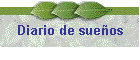Diario de sue�os