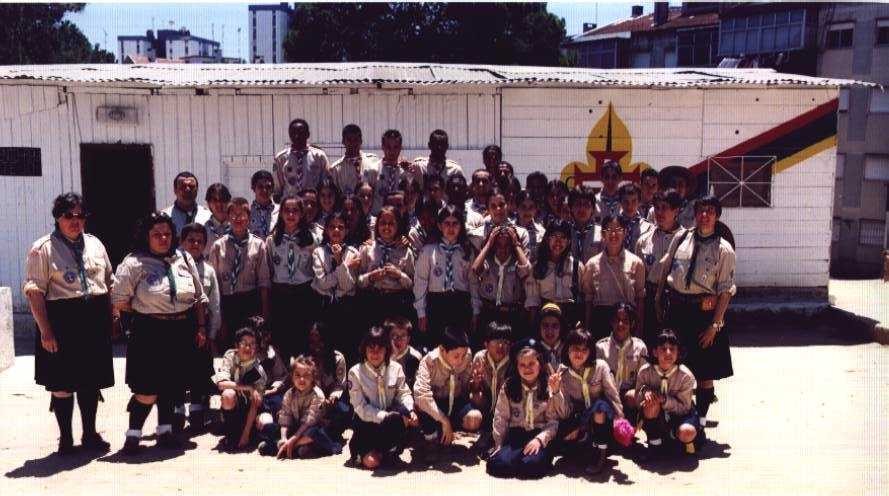Foto do Agrupamento no ano de 2001