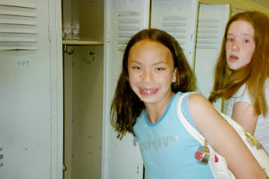 Clean locker, for once, huh?