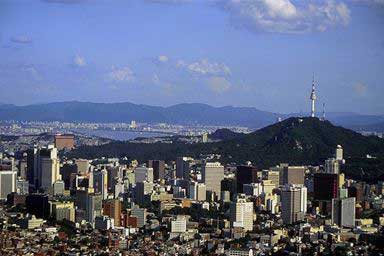 Downtown Seoul (Namsan Tower)