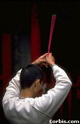 Man Making A Prayer
