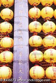 Lanterns At Lungshan Temple, Taipai
