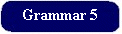 Grammar Level 5 --> Syllabus, Assignments, Exercises,...etc.
