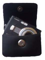 leather digital camera case