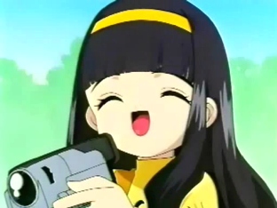 Tomoyo disfrutando la grabaci�n