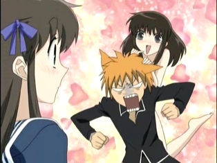 Tohru, Kyou y Kagura