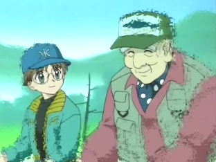Minazuki y su abuelo