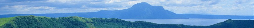 Taal view from top of crater