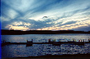 Paugus Bay at dusk (Click for larger)