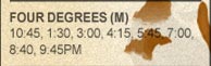 Four Degrees