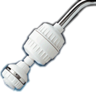 Shower Water Filter High Output with Chlorgon� & KDF