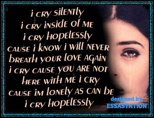 ESSASTATiON---i cry