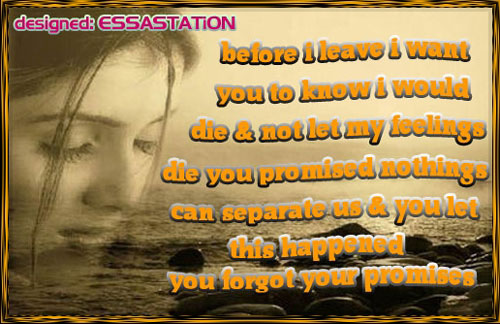 ESSASTATiON---before i leave