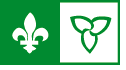 Drapeau franco-ontarien