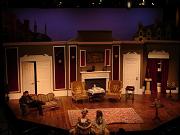 The Baker Street set before the show started