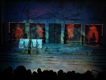 The Faries appear to bless Theseus' house.