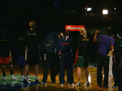 Sue Bird Being Introduced