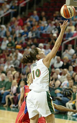 Sue Bird layup