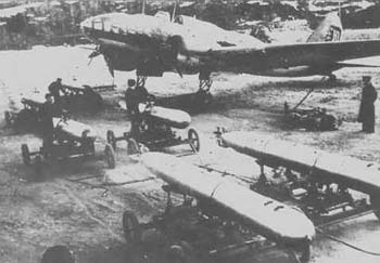 Il-4 loading bombs