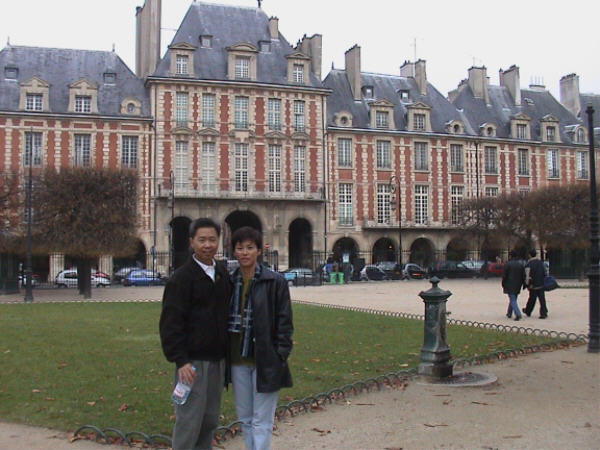 at Place des vosges