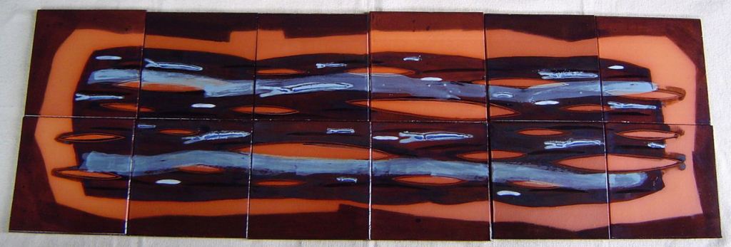 painel cer�mico&nbsp; 0,40m x 1,20m&nbsp; de Pedro Pires