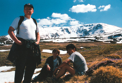 Camp 1700 on Rodnei Mountain
