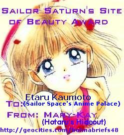It's so kawaii Sailor Saturn! Thanks!