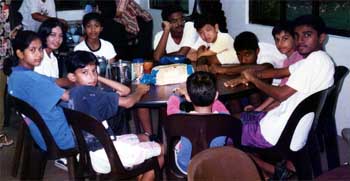 Me and frens in PD waiting for food
