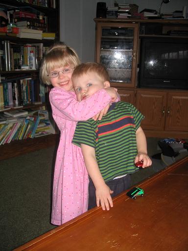 Pictures of Josie and Alex, our niece and nephew