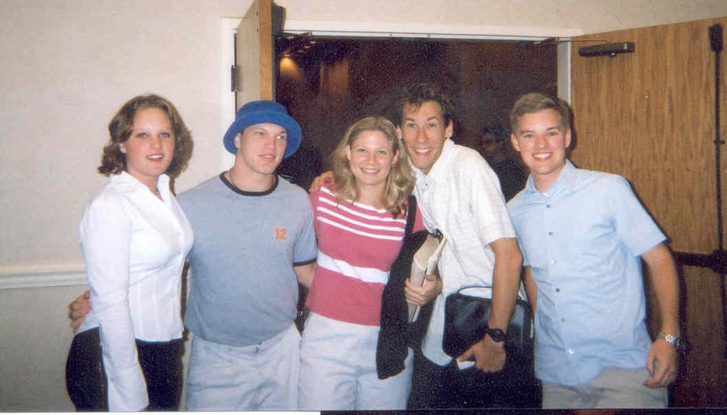 Lindsey, me. Kamie, Jonathan, and Mark 