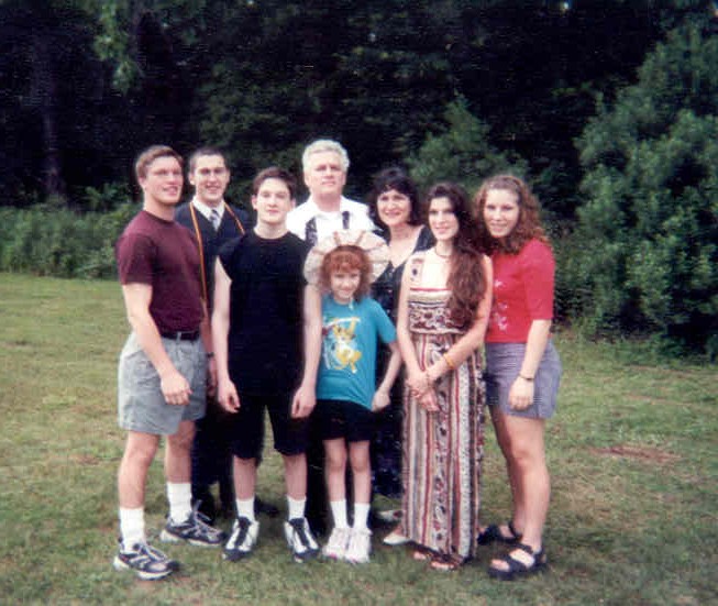 Taken after Adam's graduation in May of 2000
