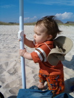 March 21 - on the beach