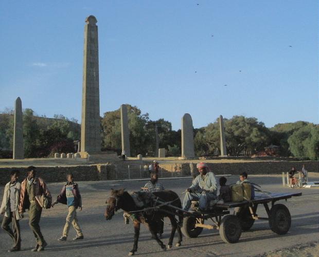  Traffic jam, Axum style 